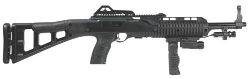 https3A2F2Fmedia.chattanoogashooting.com2Fimages2Fproduct2FYH995FGFLLAT2FYH995FGFLLAT.jpg Hi-Point 9TS Carbine 9mm Luger 10rd Magazine 16.5" Barrel Black Stock w/Foregrip and Laser