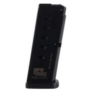 ProMag Diamondback Magazine .380 ACP Blued Steel 6/rd