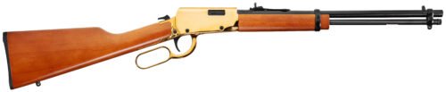 Rossi_RL22181WD-GLD1 ROSSI RIO BRAVO 22LR GLD/WD 18" 15+1