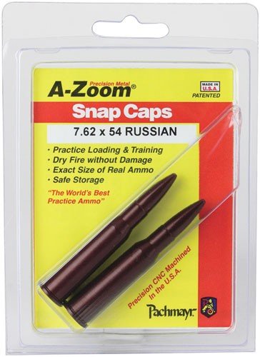 A-ZOOM METAL SNAP CAP - 7.62X54R 2-PACK