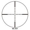 32003_RETICLE.jpg SIGHTRON SCOPE SI 3-9X40 - G2 MIL-DOT MATTE