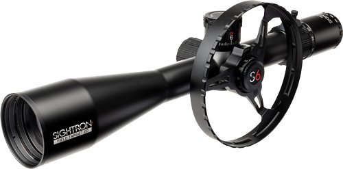 SIGHTRON SCOPE S6 10-60X56 ED - 34MM SIDE WHEEL ILLUM MOA-2FT