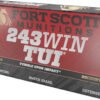 A243080SCV.jpg FORT SCOTT 243 WIN 80GR TUI - SOLID COPPER 20RD 10BX/CS