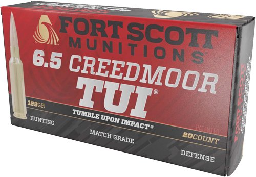 A65CM123SCV11_1.jpg FORT SCOTT 6.5 CM 123GR TUI - SOLID COPPER 20RD 10BX/CS