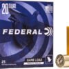AH20275.jpg FEDERAL GAME LOAD 20GA 2.75" - 1OZ #7.5 250RD CASE LOT