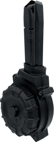 DRMA73.jpg PRO MAG MAGAZINE SIG P228 9MM - 50RD DRUM BLACK POLYMER