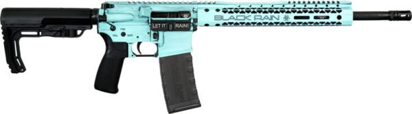 GBROFUSIONTBB.jpg BLACK RAIN SPEC+ FUSION RIFLE - 5.56 16" TIFFANY BLUE 30RD