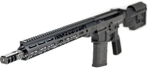 GFX8616_ANGLE.jpg FAXON SENTINEL AR-10 RIFLE - 8.6 BLACKOUT 16" BBL. B5 STOCK