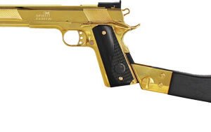 IVER JOHNSON EAGLE XL45 45ACP - CARBINE 16" BBL 24K GOLD