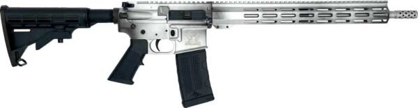 GL15223SSBALM.jpg GLFA AR15 BATTLEWORN 223 WYLDE - 16" S/S BBL ALUMINUM FINISH