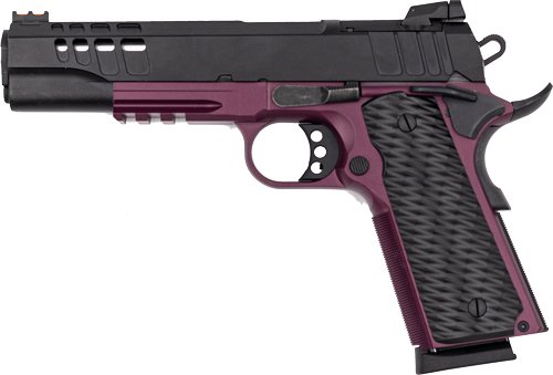 GL191145FSSCHY.jpg GLFA 1911 PISTOL 45ACP 5" FS - BLACK SLIDE BLACK CHERRY FRAME