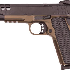 GLFA 1911 PISTOL 9MM 5" FS - BLACK SLIDE BRONZE FRAME