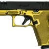 GL19GGLD_LEFT.jpg GLFA 19 STRIKER 9MM 4" 15 SHOT - BLACK SLIDE GALAXY GOLD FRAME
