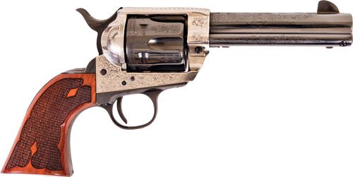 GPP400LSFW_3.jpg CIMARRON FRONTIER 357MAG PW FS - 4.75" ENGRAVED SILVER/BL WAL