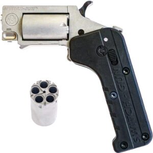 STAND MFG SWITCH GUN 22 MAG/LR - 5 SHOT STAINLESS CAN BE FOLDED