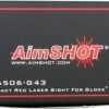 AIMSHOT ULTRALIGHT LASER SIGHT - RED FITS GLOCK 43