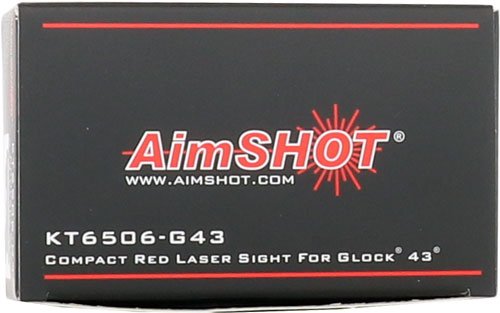 AIMSHOT ULTRALIGHT LASER SIGHT - RED FITS GLOCK 43