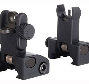 YHM QDS SIGHT SET HOODED - FRONT AND REAR QUICK DEPLOY