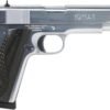 g1911a138chrw_right_1.jpg IVER JOHNSON 1911A1 38 SUPER - 5" FS 9RD CHROME BLACK WOOD