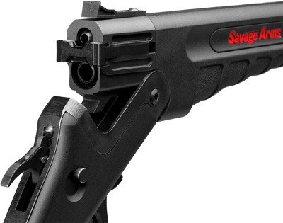 g22434_open.jpg SAVAGE 42 O/U YOUTH TAKEDOWN - 22LR & 410 20" BLACK SYNTHETIC