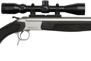 CVA SCOUT TD 44 MAG 22" - 3-9X40 SS/BLACK SYNTHETIC
