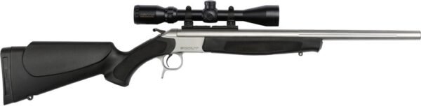 gcr4431ssc_scoped_1.jpg CVA SCOUT TD 44 MAG 22" - 3-9X40 SS/BLACK SYNTHETIC