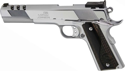 gij35_left.jpg IVER JOHNSON EAGLE XL PORTED - 45ACP 6" ADJ POLISHED CHROME