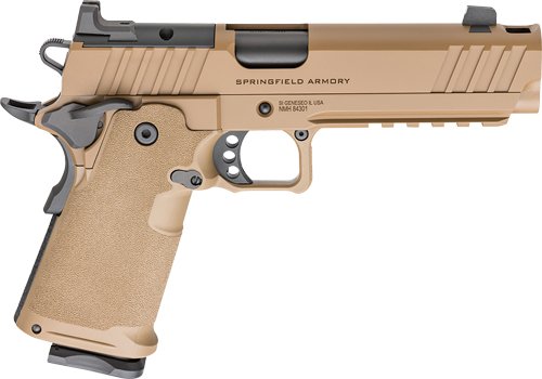 G9119AOSCBCOMP SPRINGFIELD 1911 DS PRODIGY - COMP 9MM 5" COYOTE BRN 17/20RD