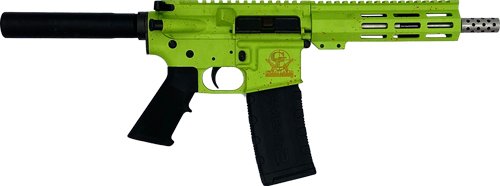 GL15223SSPSZOM GLFA AR15 PISTOL 223 WYLDE - 7.5" S/S BBL ZOMBIE SPLATTER