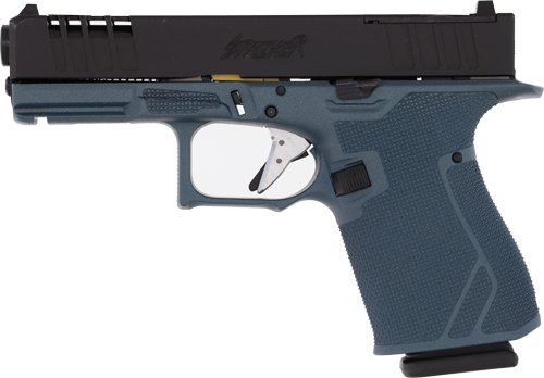 GLFA 19 STRIKER 9MM 4" 15 SHOT - BLACK SLIDE TITANIUM FRAME