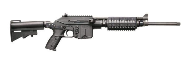 su16eblk_1 Kel-Tec SU-16E Rifle - Black | 5.56NATO | 16" Barrel