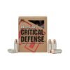 https3A2F2Fmedia.chattanoogashooting.com2Fimages2Fproduct2FHO900502FHO90050 Hornady Critical Defense Handgun Ammunition .30 Super Carry 100gr FTX 1250 fps 20/ct
