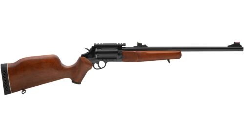 scj4510 Rossi Circuit Judge Rifle - BLK | .45 Colt / .410 Ga. | 18.5" Barrel | Fiber Optic Adjustable Sight