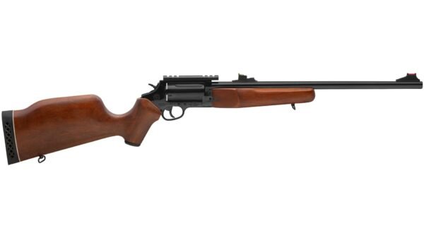 scj4510 Rossi Circuit Judge Rifle - BLK | .45 Colt / .410 Ga. | 18.5" Barrel | Fiber Optic Adjustable Sight