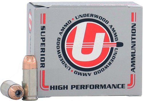 A113U_1 UNDERWOOD 9MM LUGER +P+ 124GR - JHP 20RD 10BX/CS