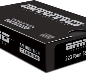 AMMO INC 223 REM 55GR FMJ - 20RD 25BX/CS