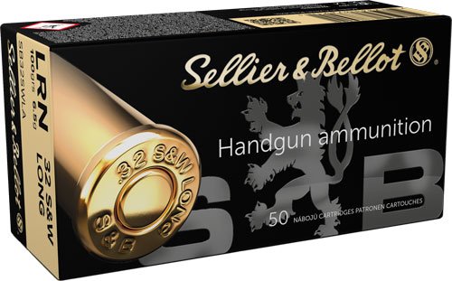 ASB32SWLA_1 S&B 32 S&W LONG 100GR LEAD-RN - 50RD 30BX/CS