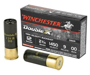 WIN DBL X HV 12GA 2.75" 00BK 9P 5/