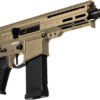 G54AA847CT_ANGLE CMMG PISTOL DISSENT MK4 5.7X28 - MM 6.5" 32RD COYOTE TAN
