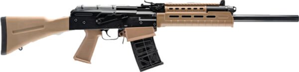 GM12AKT1ABR_RIGHT_1 JTS M12AK-T1A 12GA 3" 18.7" - (2)5RD MAGS M-LOK RAIL FDE