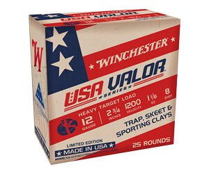 WIN USA VALOR 12GA 2.75" #8 25/250