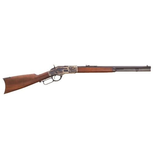 https3A2F2Fmedia.chattanoogashooting.com2Fimages2Fproduct2FOZCA2812FOZCA281-1 Cimarron 1873 Short Rifle .45 Colt 10rd Capacity 20" Barrel Walnut case Hardened