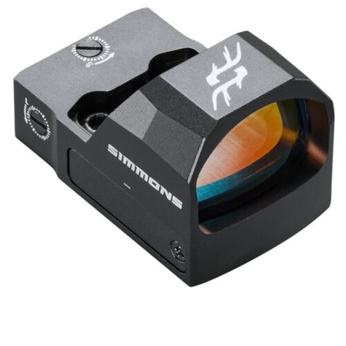 smsptrd125reflexreddotwomountfrontr4a2b SIMMONS OPTICS PRO TARGET 1X25 REFLEX RED DOT