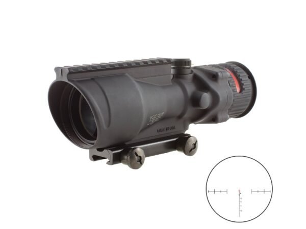 trta64850c5de TRIJICON ACOG 6X48 50BMG BAC CHEVRN RED