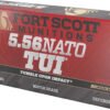 A556062SBV1 FORT SCOTT 5.56X45 62GR TUI - SOLID COPPER 20RD 25BX/CS