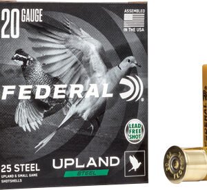FEDERAL UPLAND 20GA 2.75" - 3/4OZ #6 1500FPS 25RD 10BX/CS