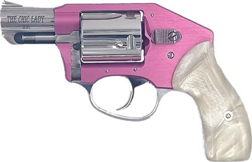 CHARTER ARMS CHIC LADY 38SPL - OFF DUTY 2" PINK/POLISH W/CASE
