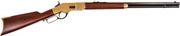 GCA229 CIMARRON 1866 YELLOWBOY 45LC - 24" OCTAGON BRASS/BLUED WALNUT