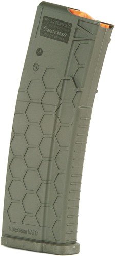 HX1030AR15S2ODG_1 HEXMAG MAGAZINE AR-15 5.56X45 - 10RD OD GREEN POLYMER SERIES 2