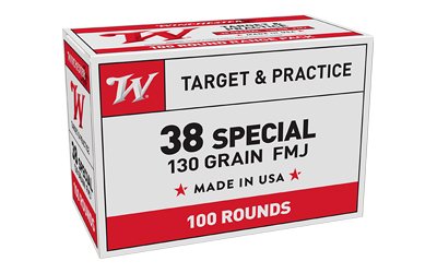 WNUSA38SPVP_1 WIN USA TRGT 38SPL 130GR FMJ 100/500